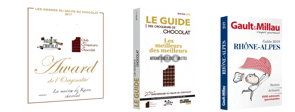 Récompenses Chocolatière Lyonnaise Authentique